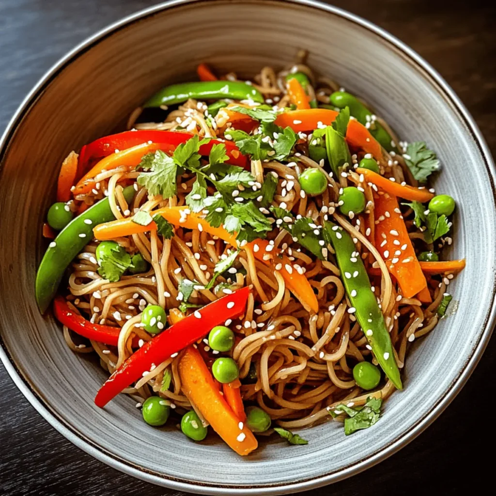 Cold Teriyaki Noodles Salad for a Refreshing Meal Anytime