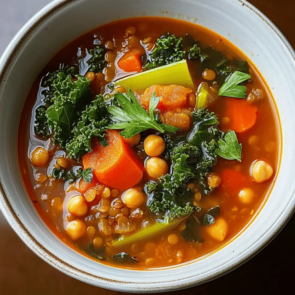 High-Protein Vegetable Soup