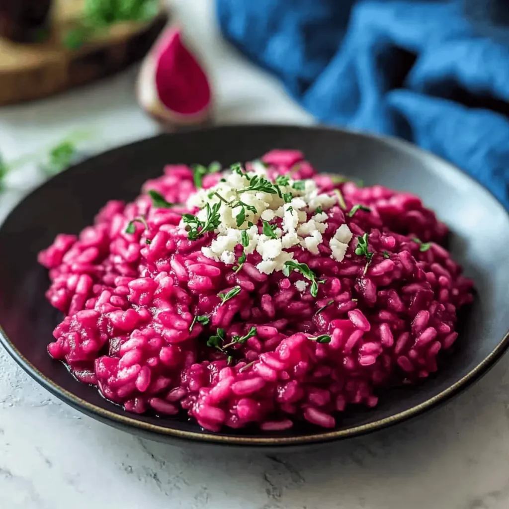 Beet Risotto