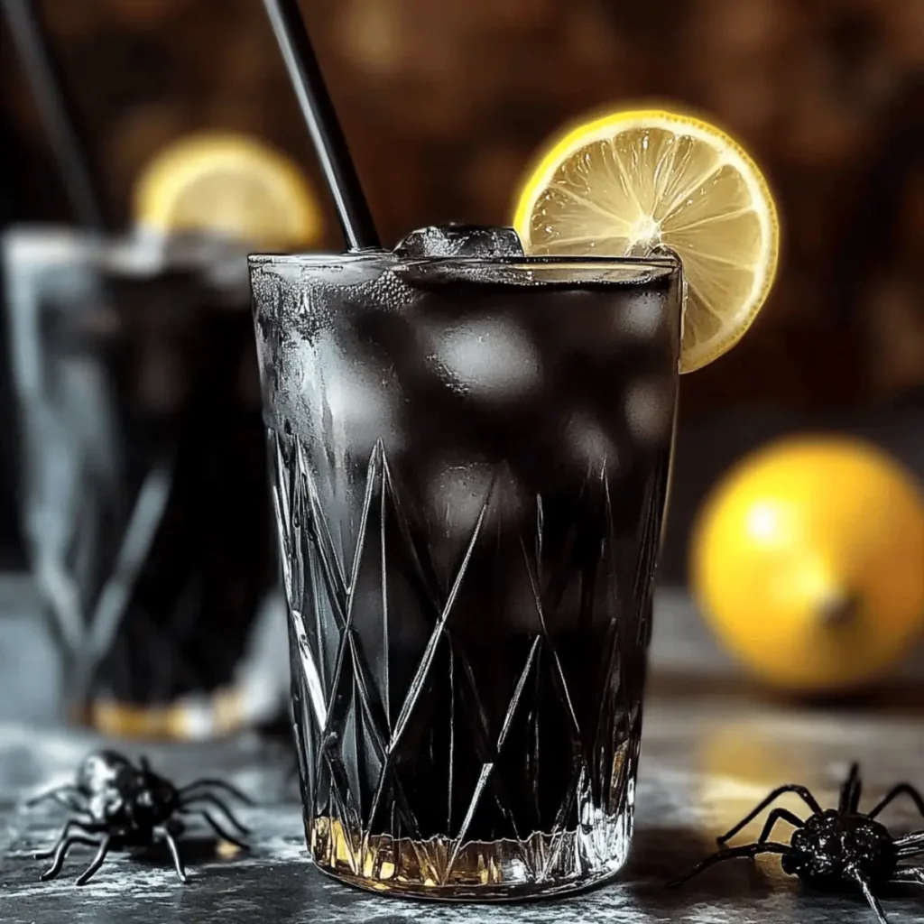 Bewitching Black Lemonade