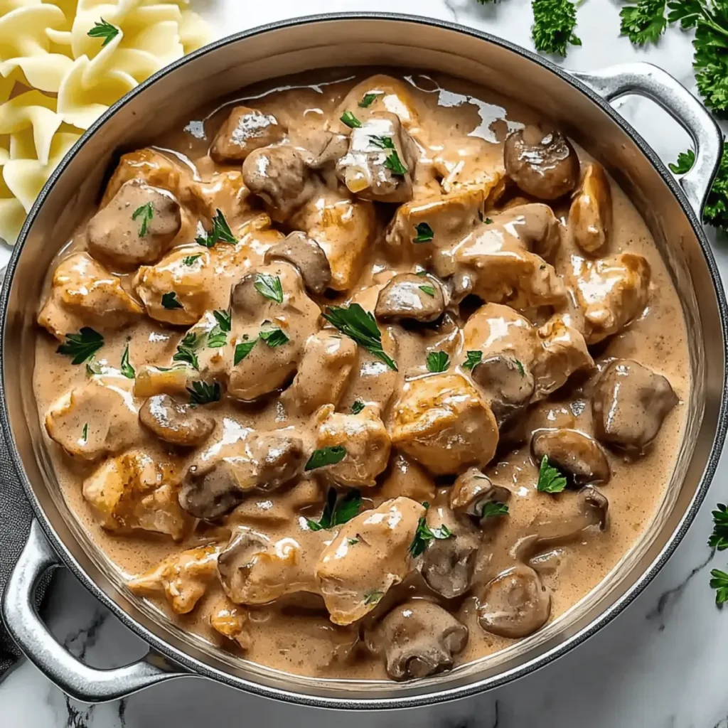 Chicken Stroganoff