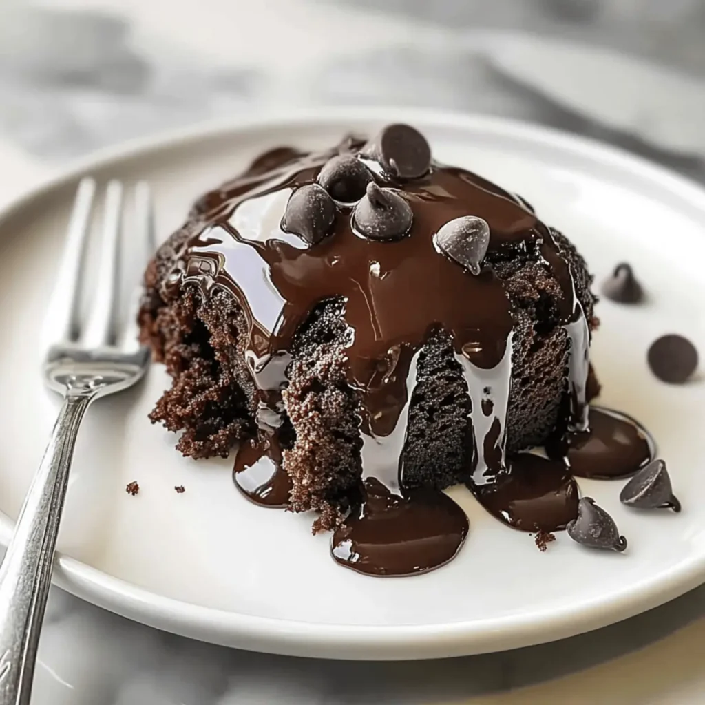 Crockpot Chocolate Lava Cake