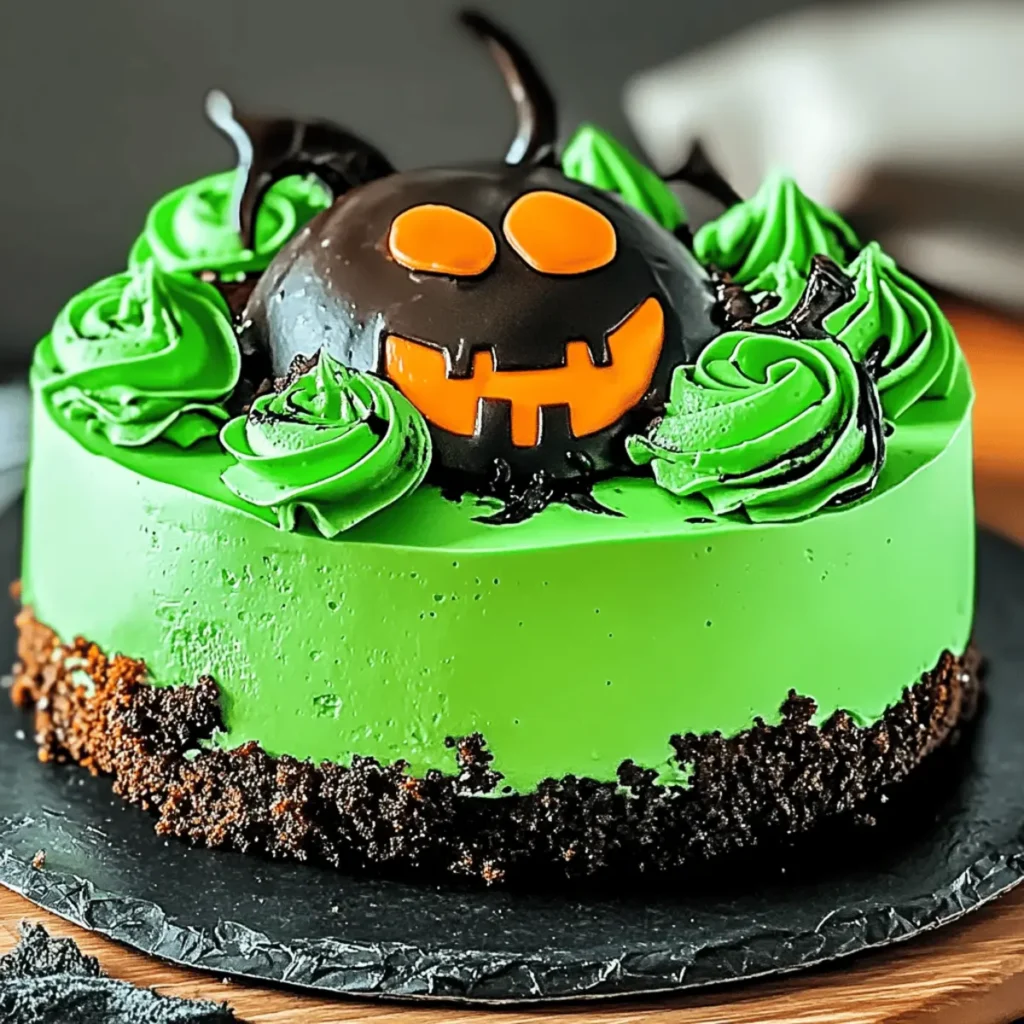 Enchanting Witch’s Cauldron Cheesecake