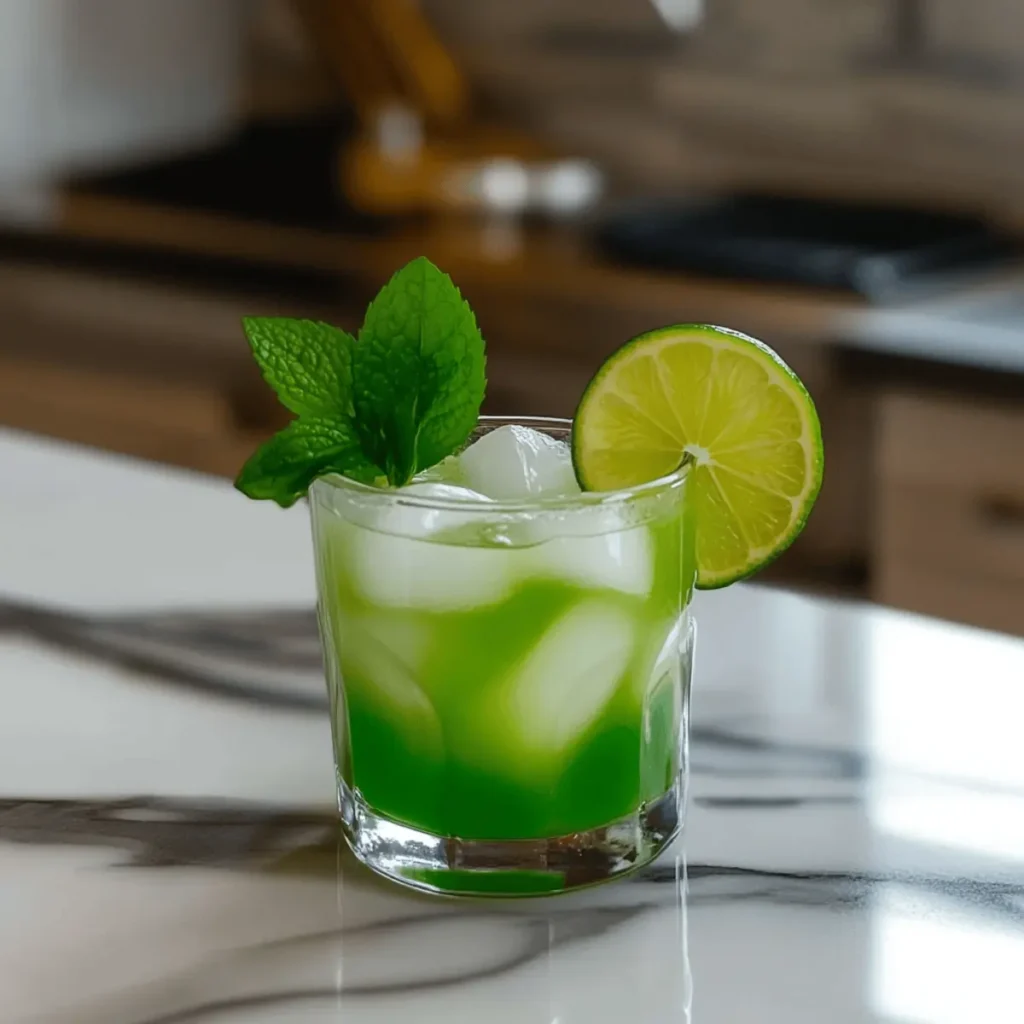 Goblin Green Punch Mocktail