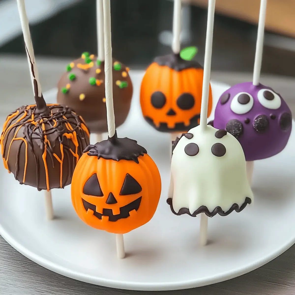 Halloween Cake Pops