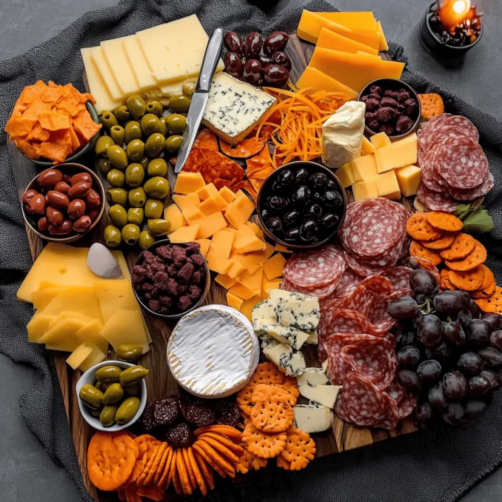 Halloween Cheese Board