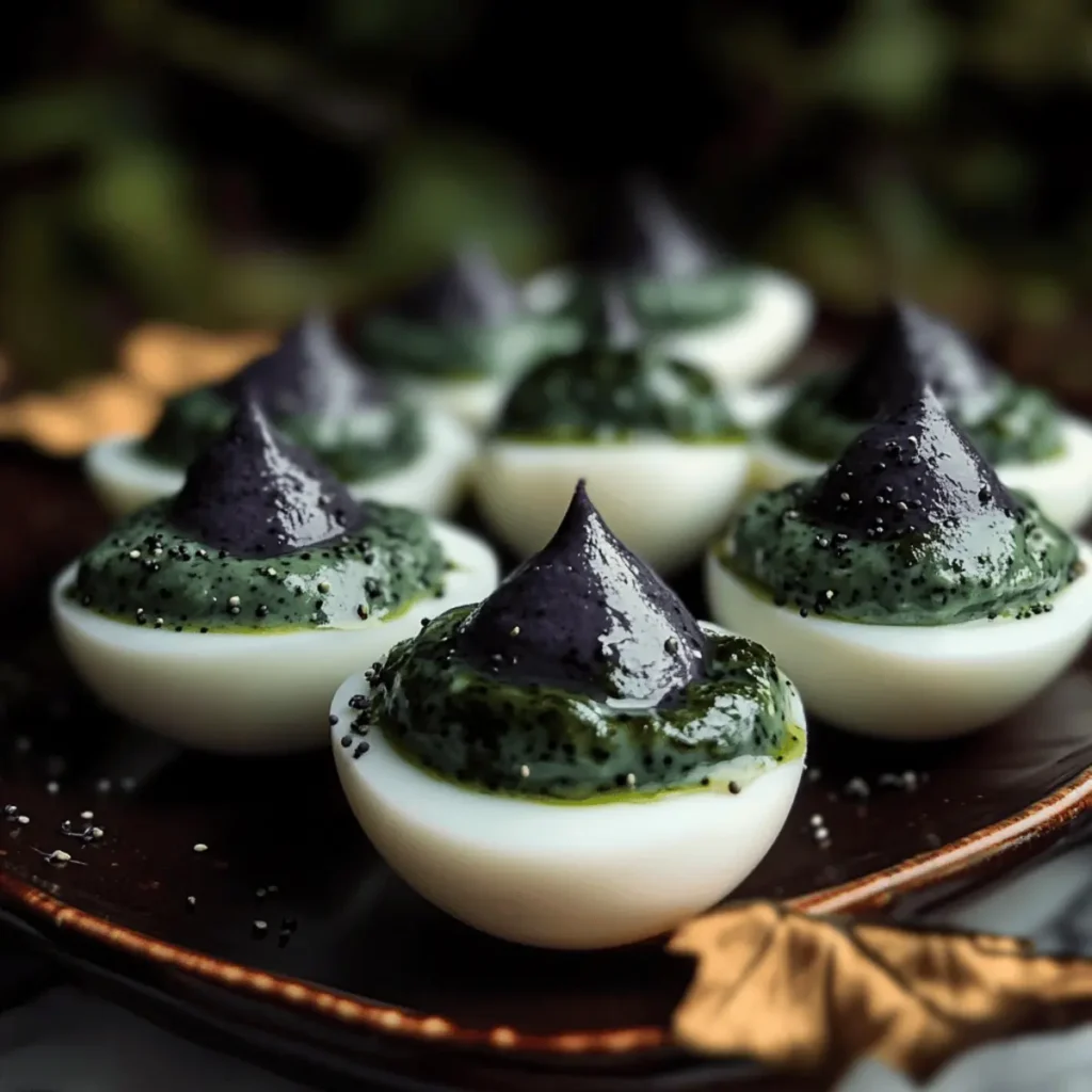 Halloween Deviled Eggs