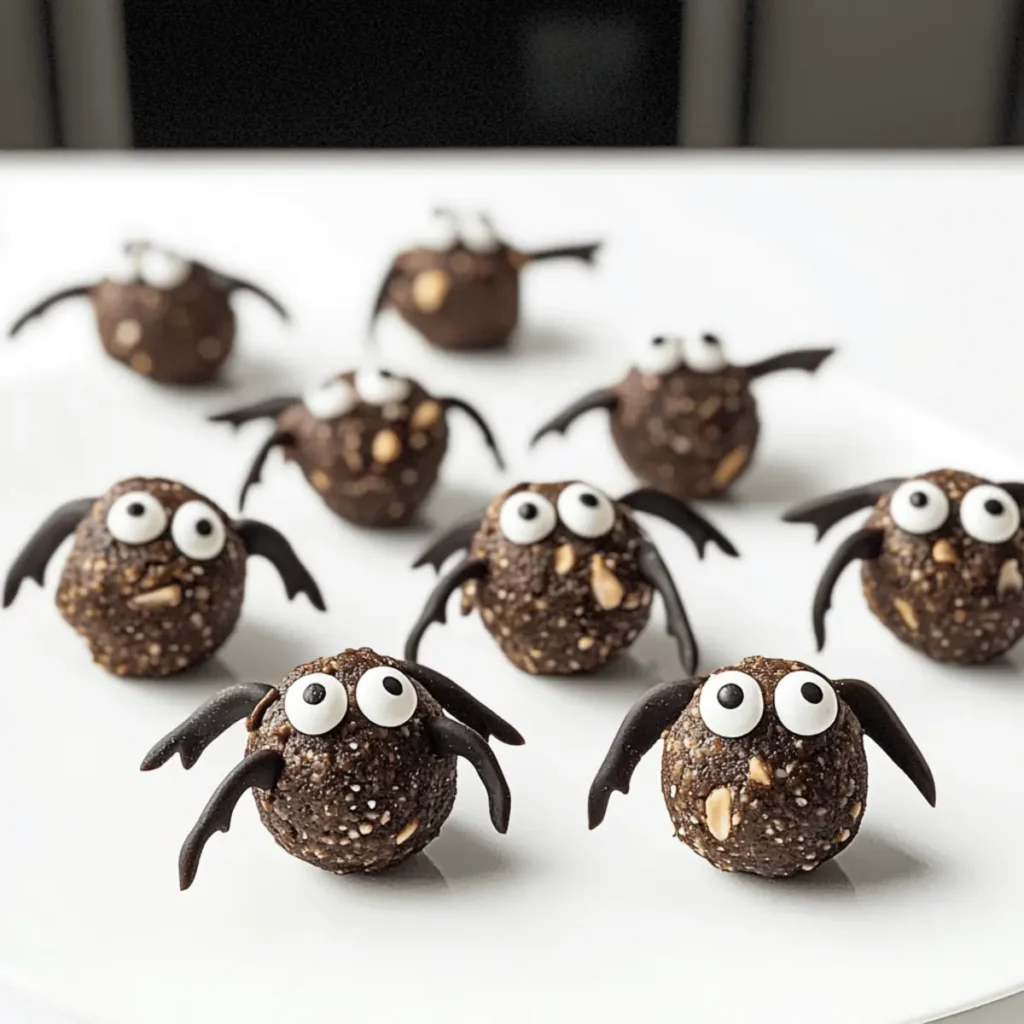 Halloween Monster Energy Balls