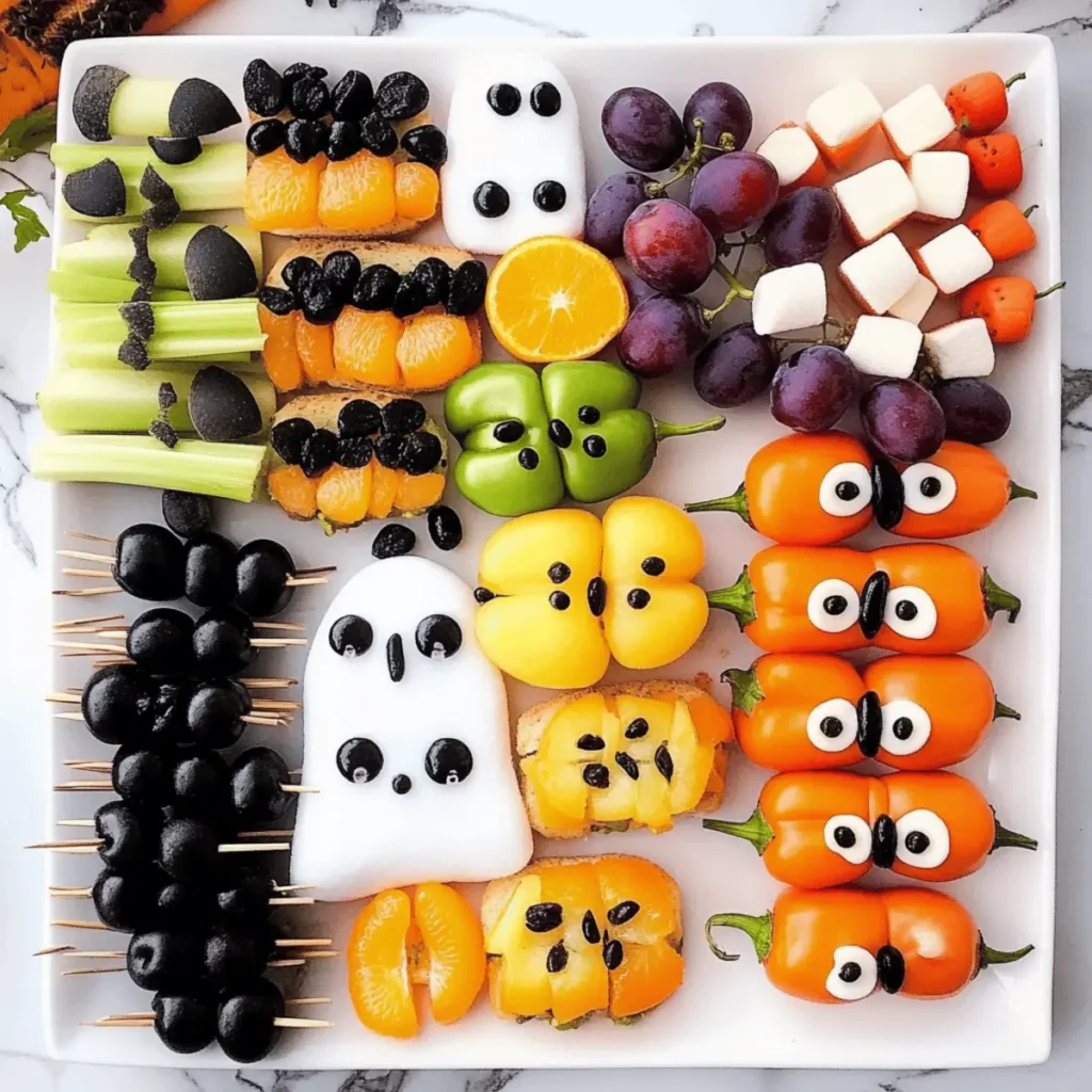 Halloween Snack Board for Kids