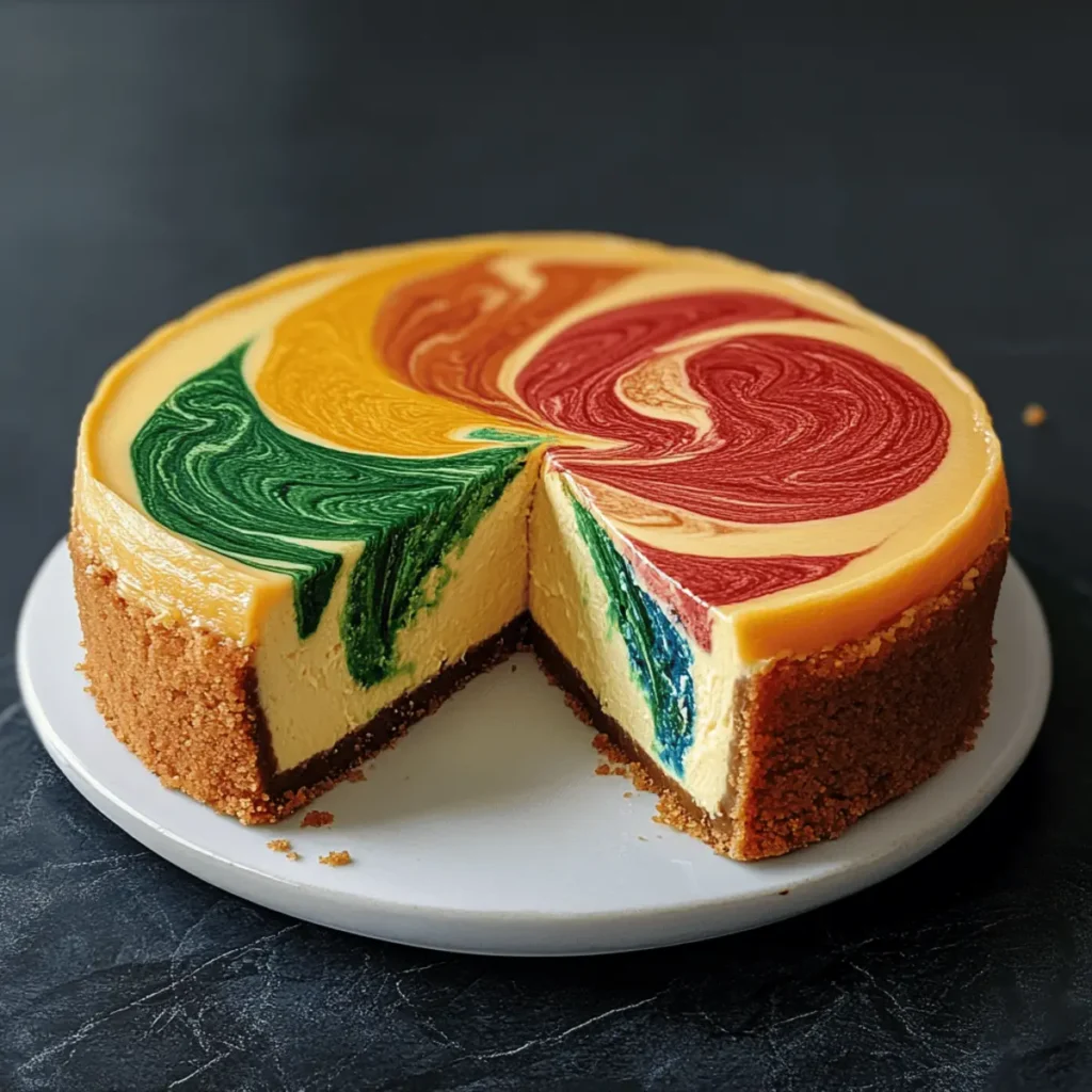 Hogwarts Houses Butterbeer Swirl Cheesecake