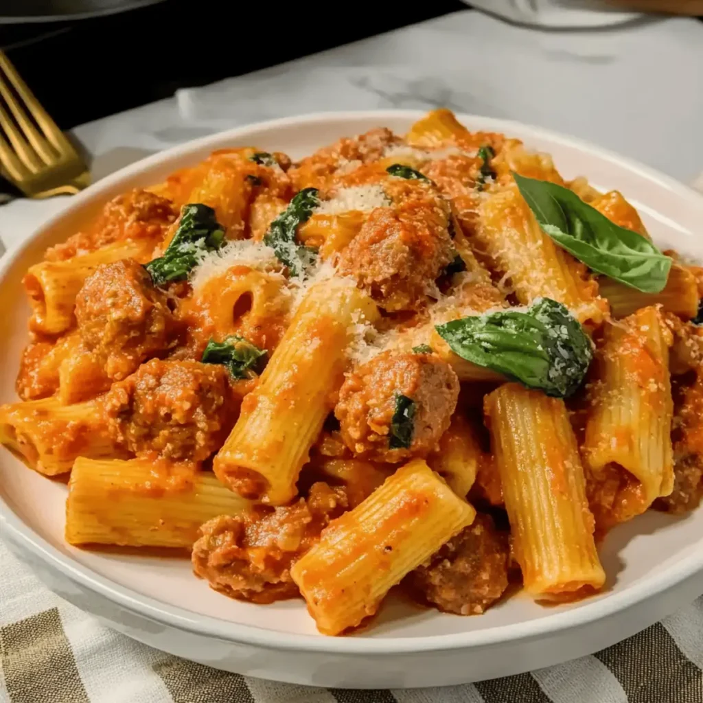 Italian Sausage Rigatoni
