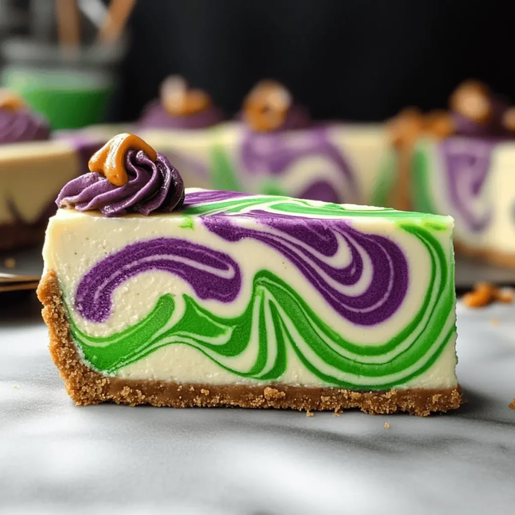 Polyjuice Potion Swirl Cheesecake