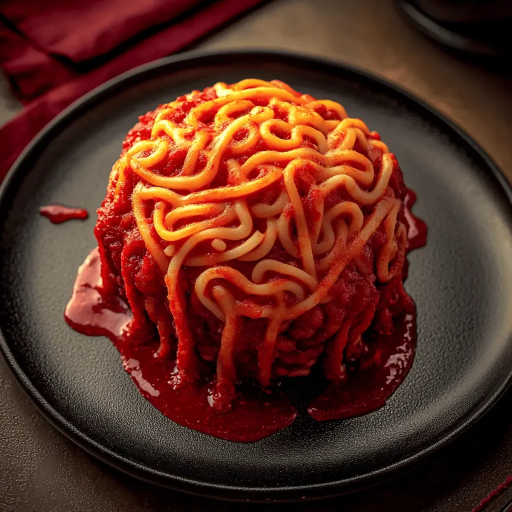 Spaghetti Brain Bake
