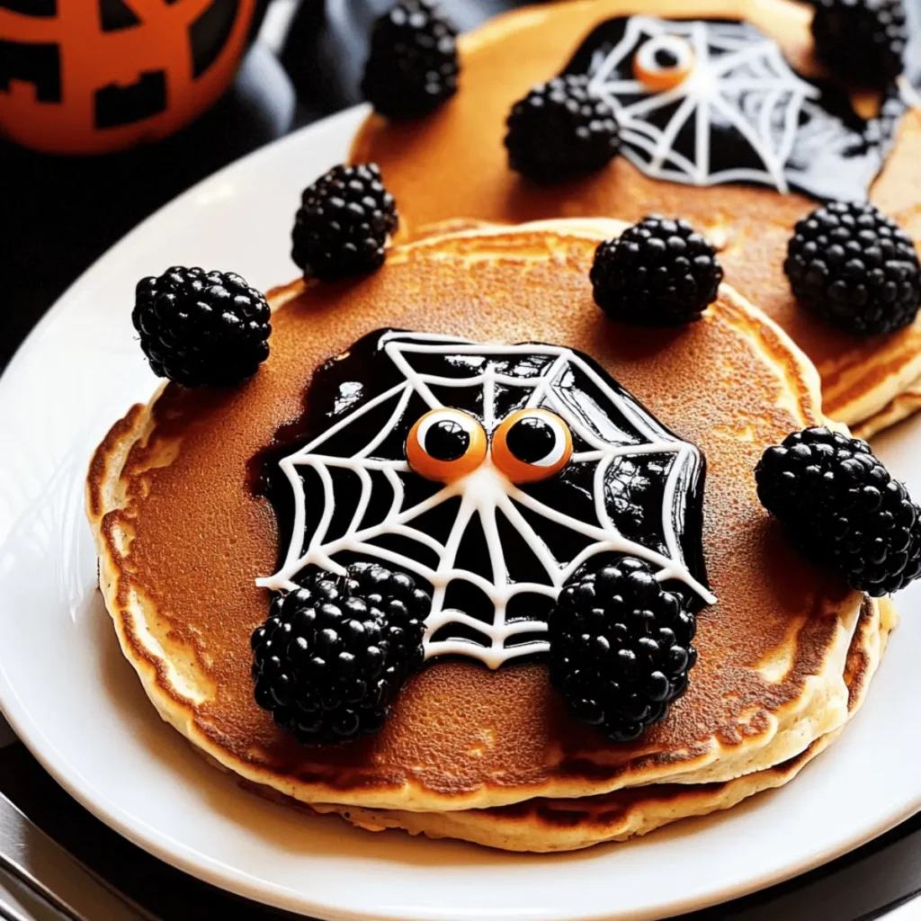 Spider Pancakes