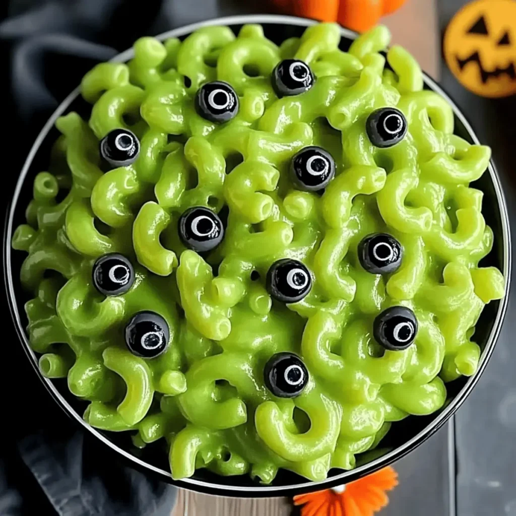 Spook-tacular Halloween Monster Mac and Cheese