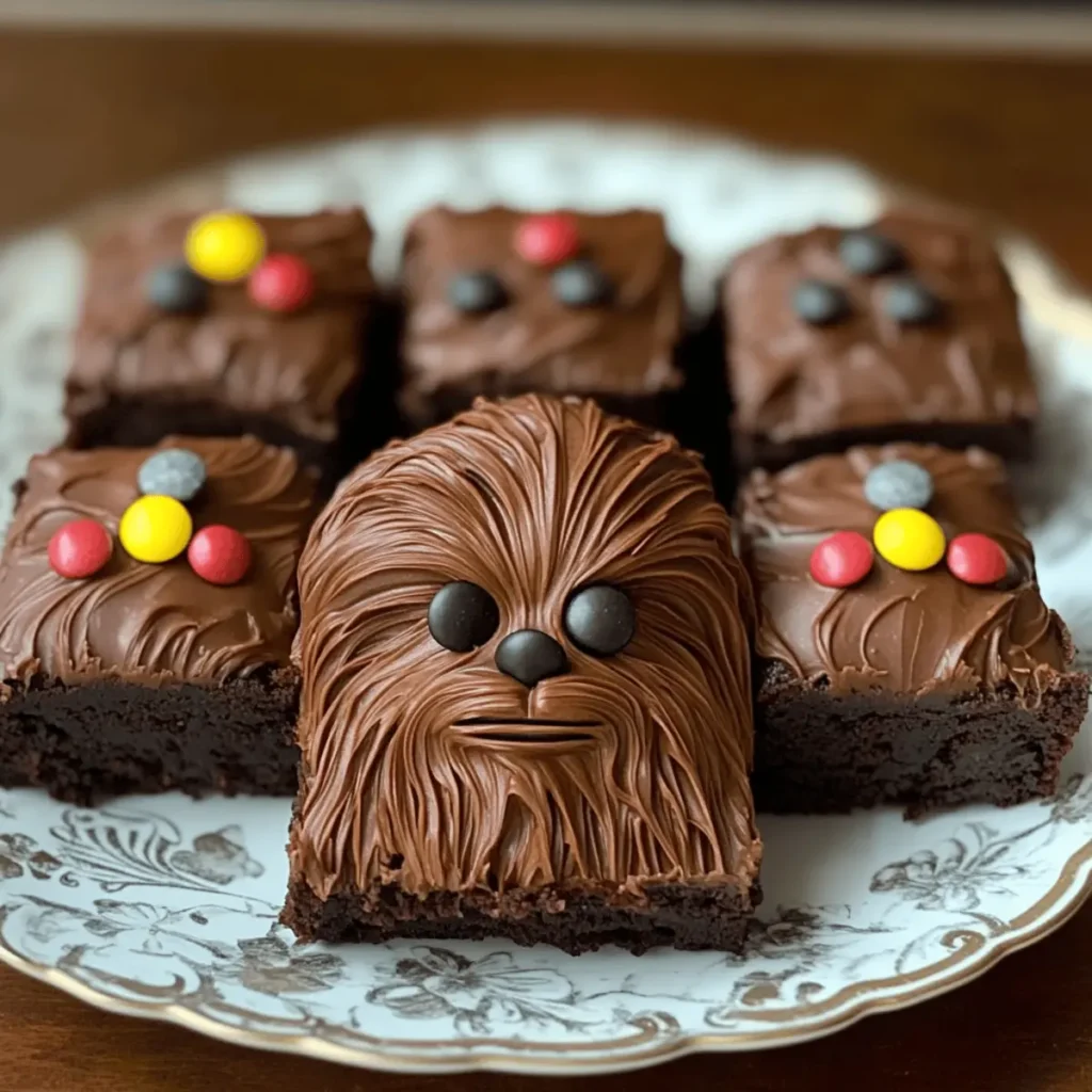 Star Wars Chewbacca Brownies