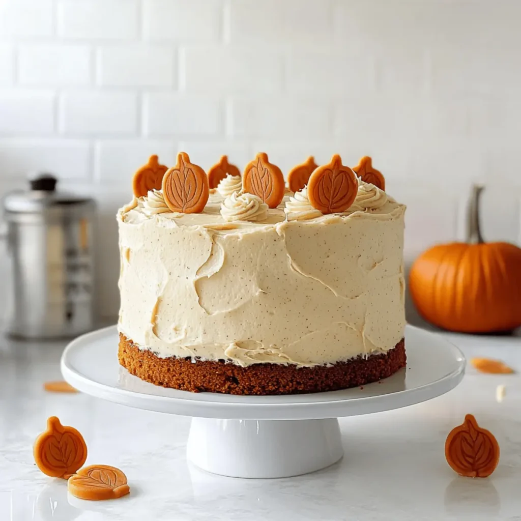 Vegan Pumpkin Spice Cake