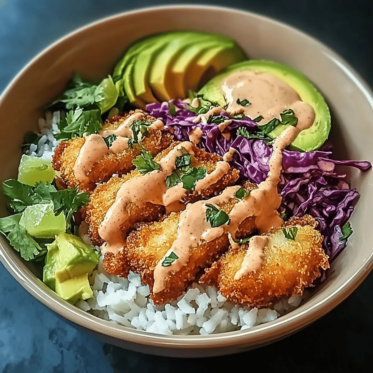Crispy Fish Taco Bowls