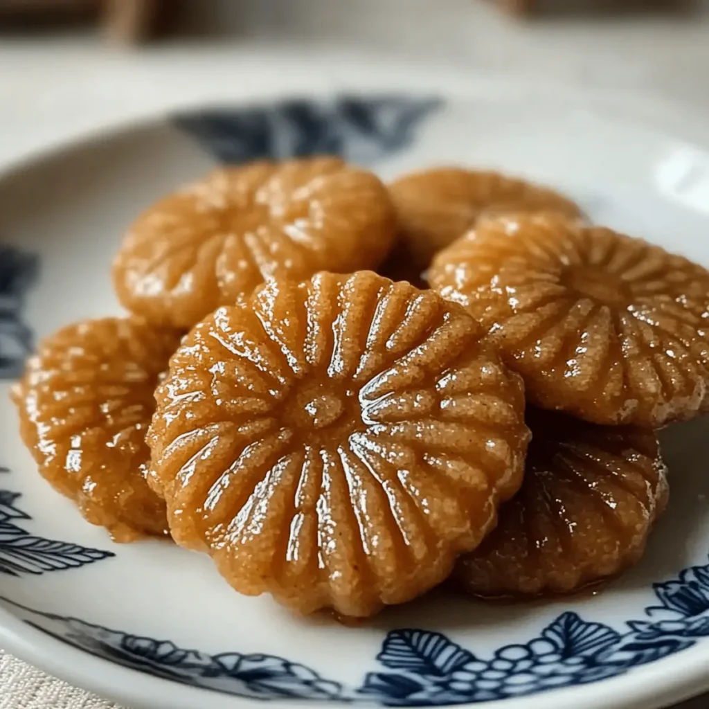 Yakgwa (Korean Honey Cookies)