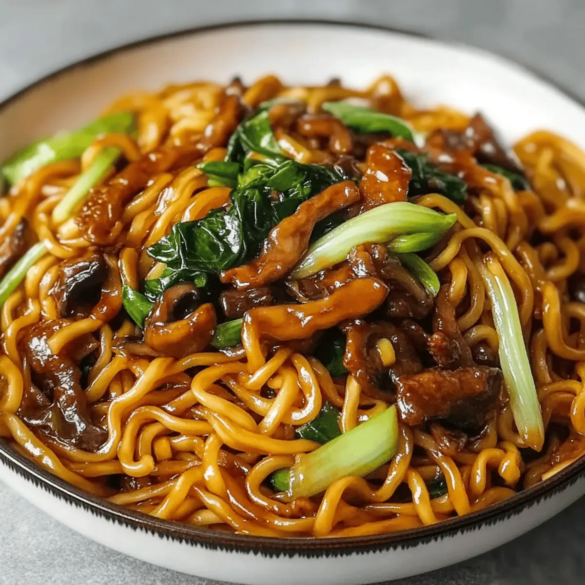 Shanghai Fried Noodles