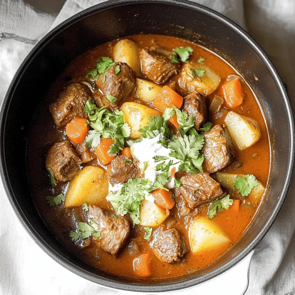 Coconut Lamb Curry