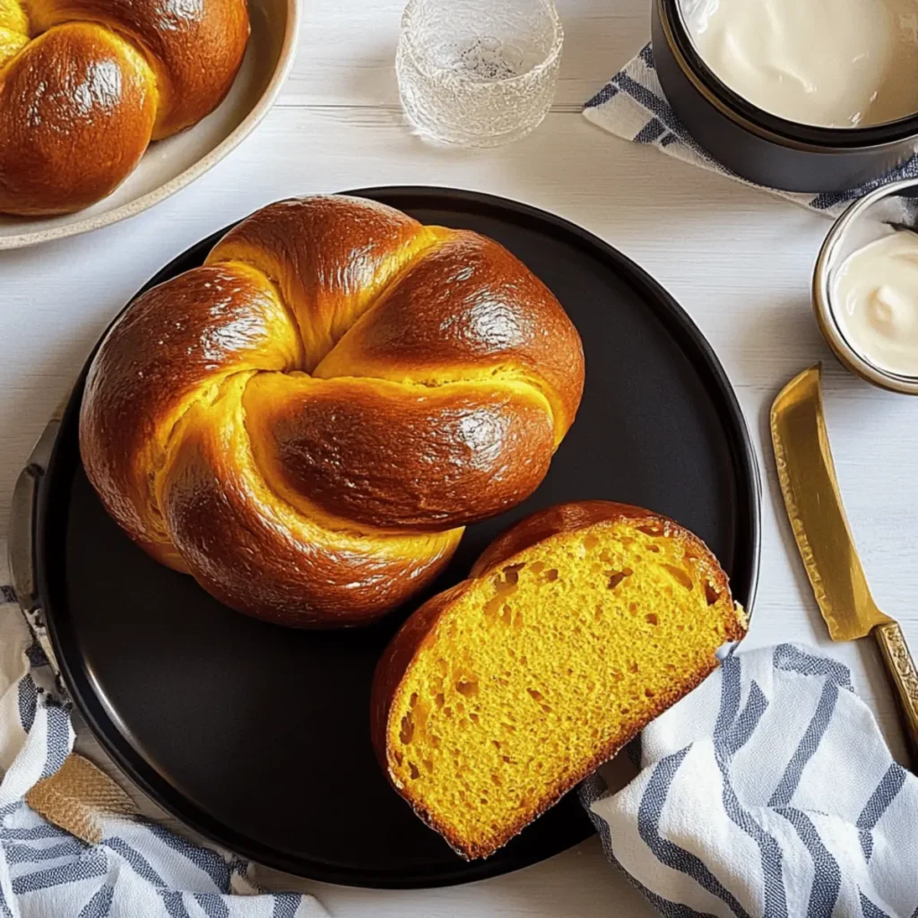 Pumpkin Challah