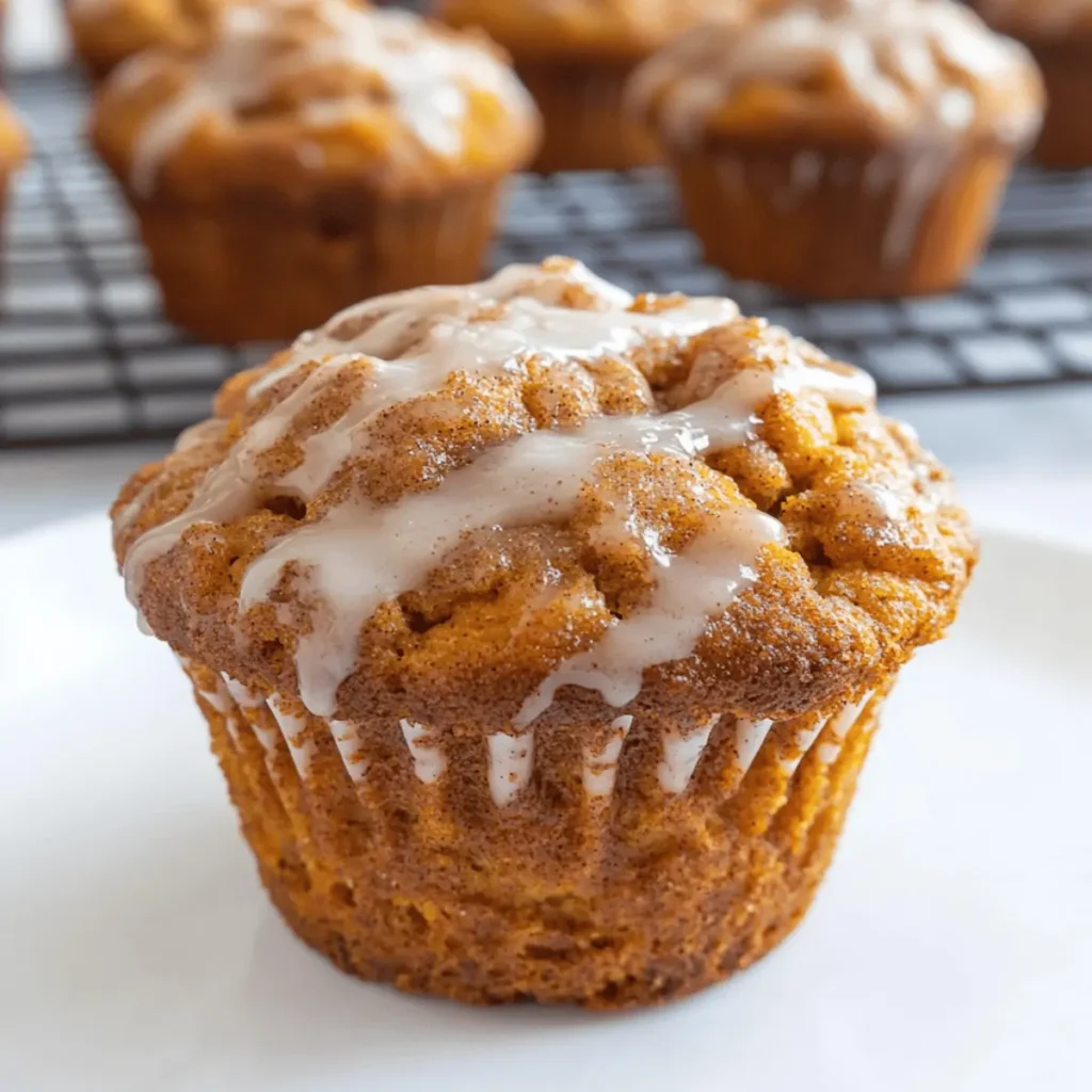 Cinnamon Roll Pumpkin Muffins for a Cozy Fall Brunch