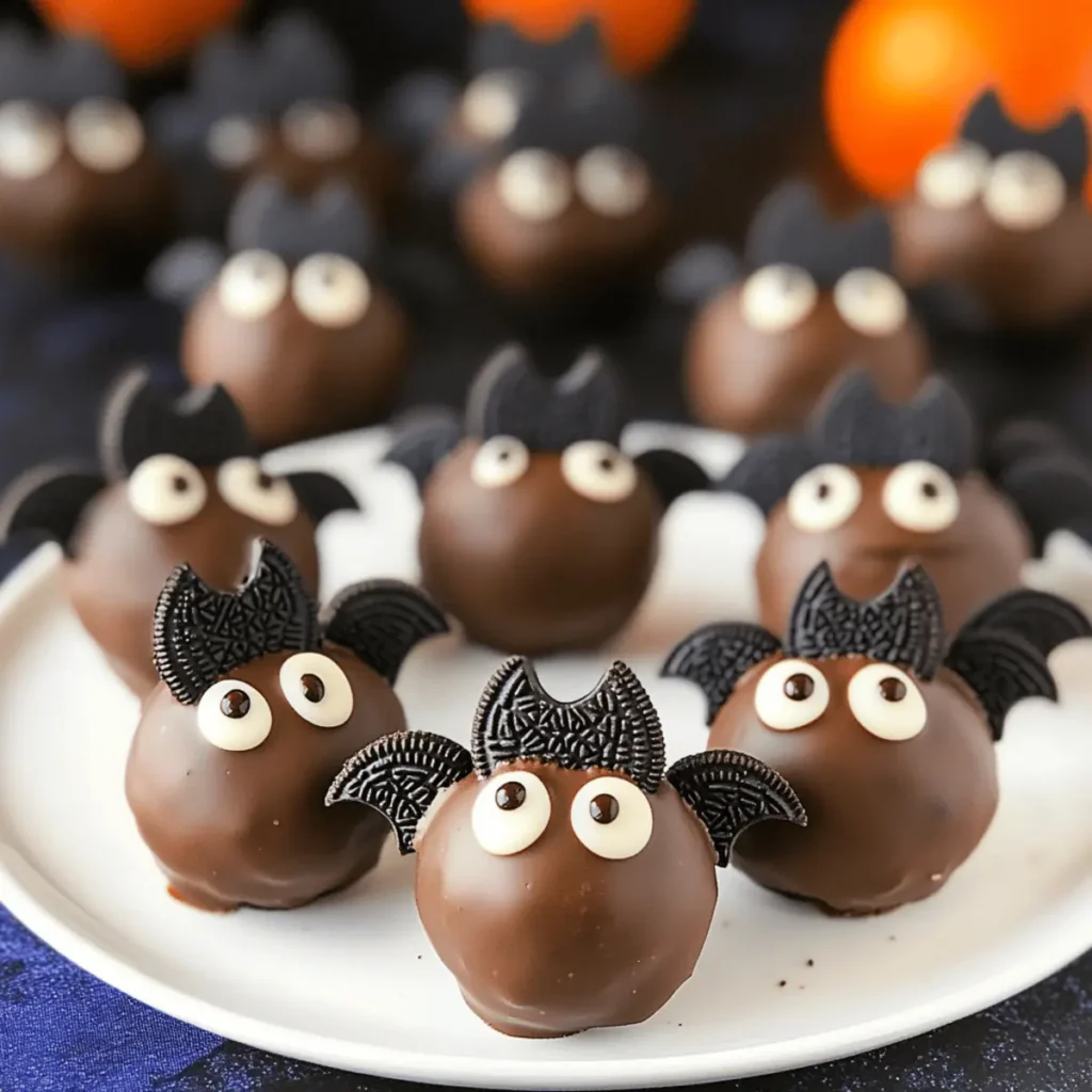 Irresistible Bat Oreo Cookie Balls: Easy Halloween Treats