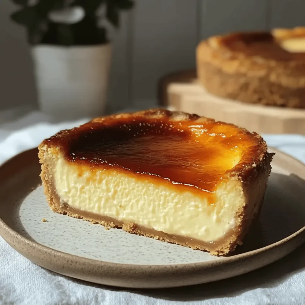 Heavenly Crème Brûlée Cheesecake with a Crunchy Crust