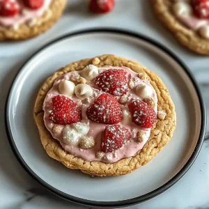 Strawberry Cheesecake Cookies