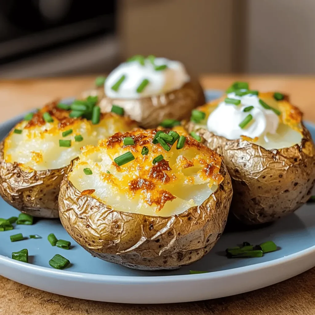 Crispy Air Fryer Baked Potatoes in Just 40 Minutes