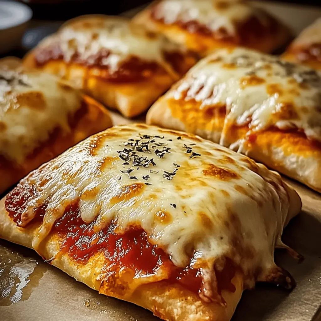 Easy Cheesy Pizza Pockets: Homemade Happiness in Every Bite