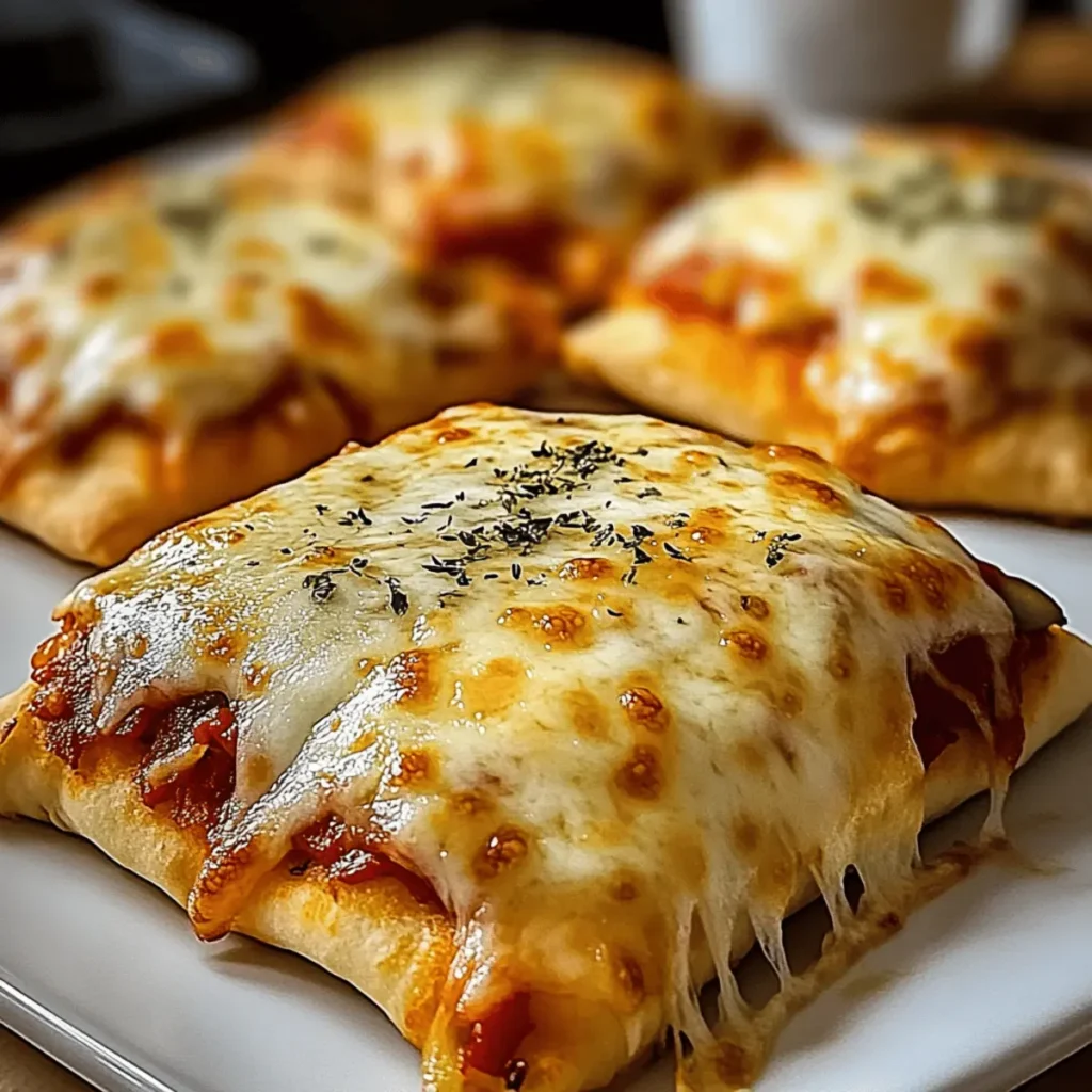 Easy Cheesy Pizza Pockets