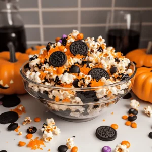 Easy Halloween Popcorn