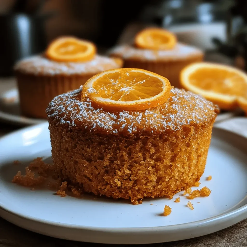 Moist Orange Ginger Honey Cake | Spiced Citrus Delight