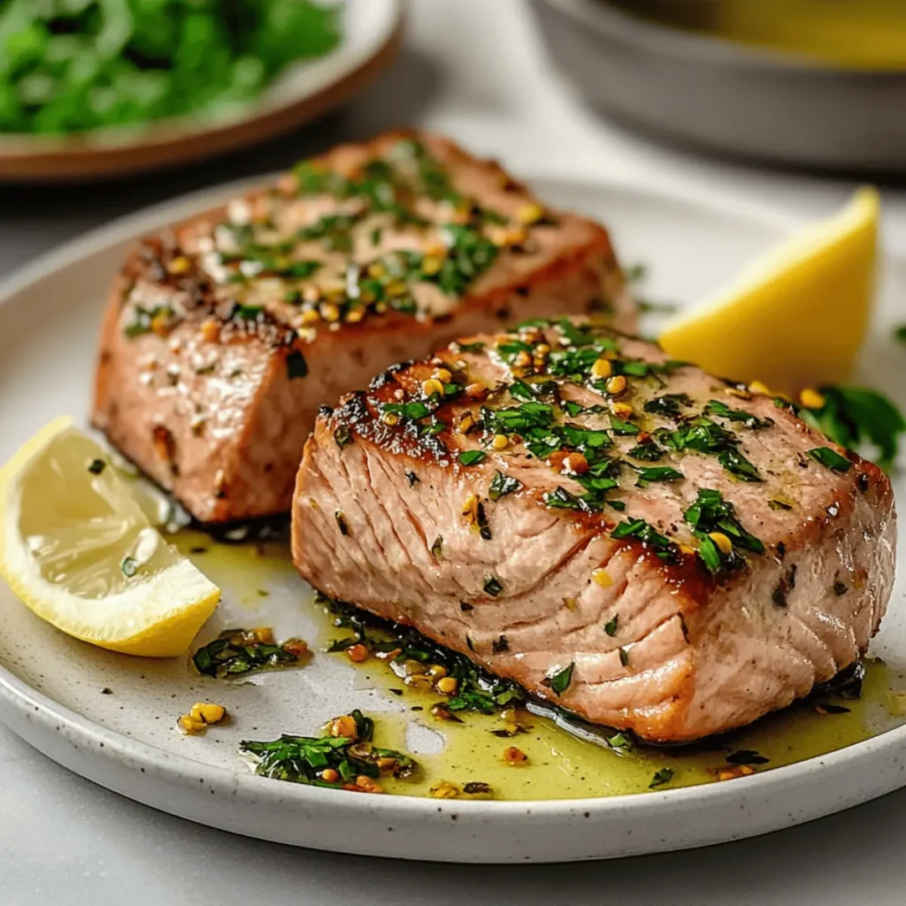 Air-Fried Tuna Steak