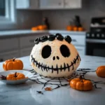 Skellington Cheese Ball Appetizer