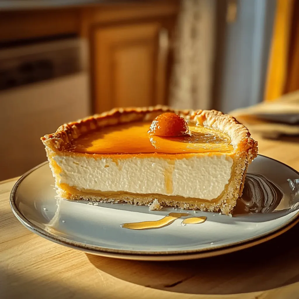 Golden Greek Honey Pie (Melopita)