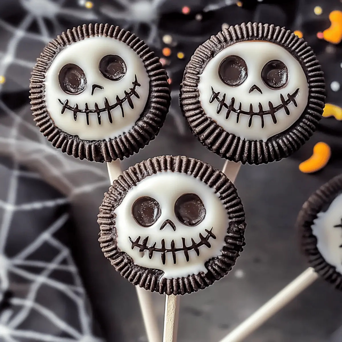 Delightful Jack Skellington Oreo Pops for Halloween Fun