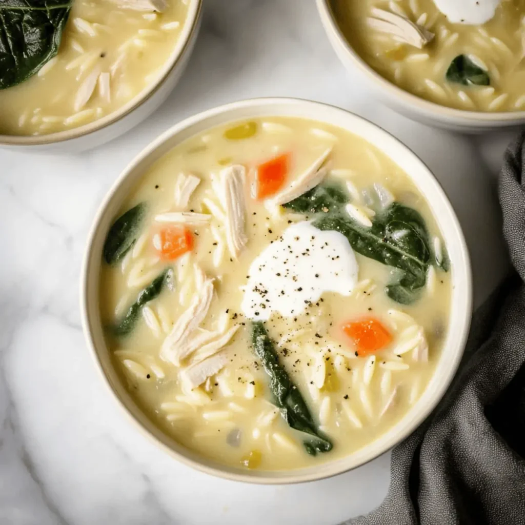 Creamy Turkey Orzo Soup for Cozy Nights In