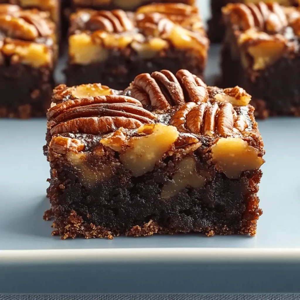 Pecan Pie Brownies
