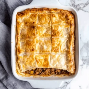 Phyllo Meat Pie (Egyptian Goulash)