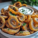 Fried Sliced Mushrooms