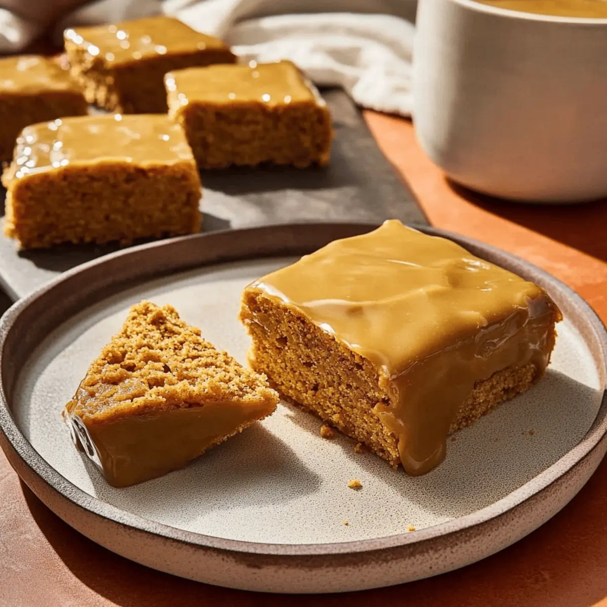 Pumpkin Spice Latte Bars