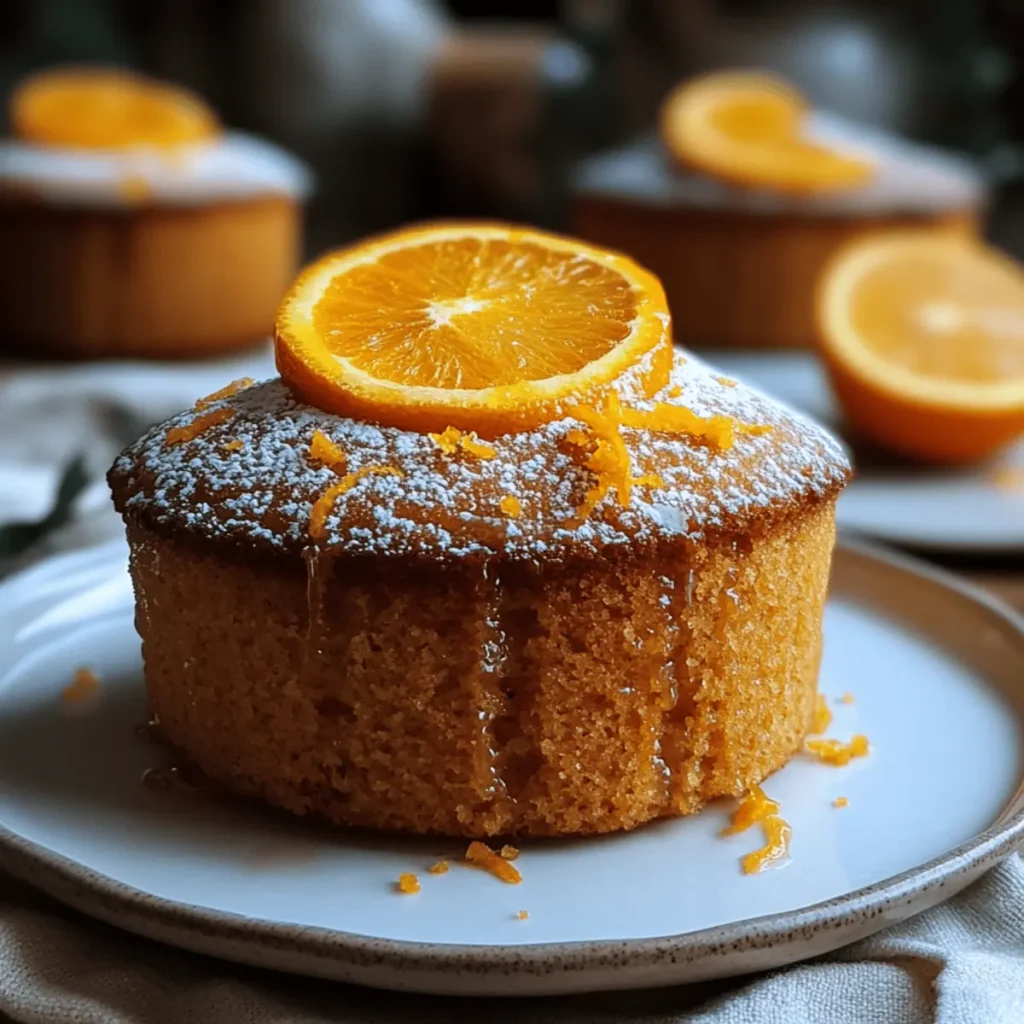 Orange Ginger Honey Cake | Moist, Spiced & Citrusy