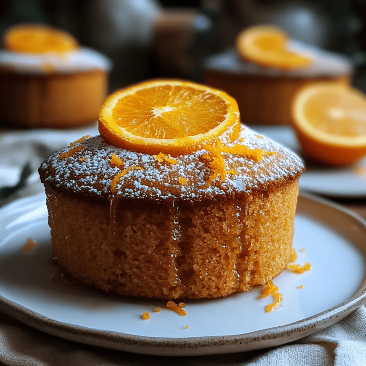 Orange Ginger Honey Cake | Moist, Spiced & Citrusy