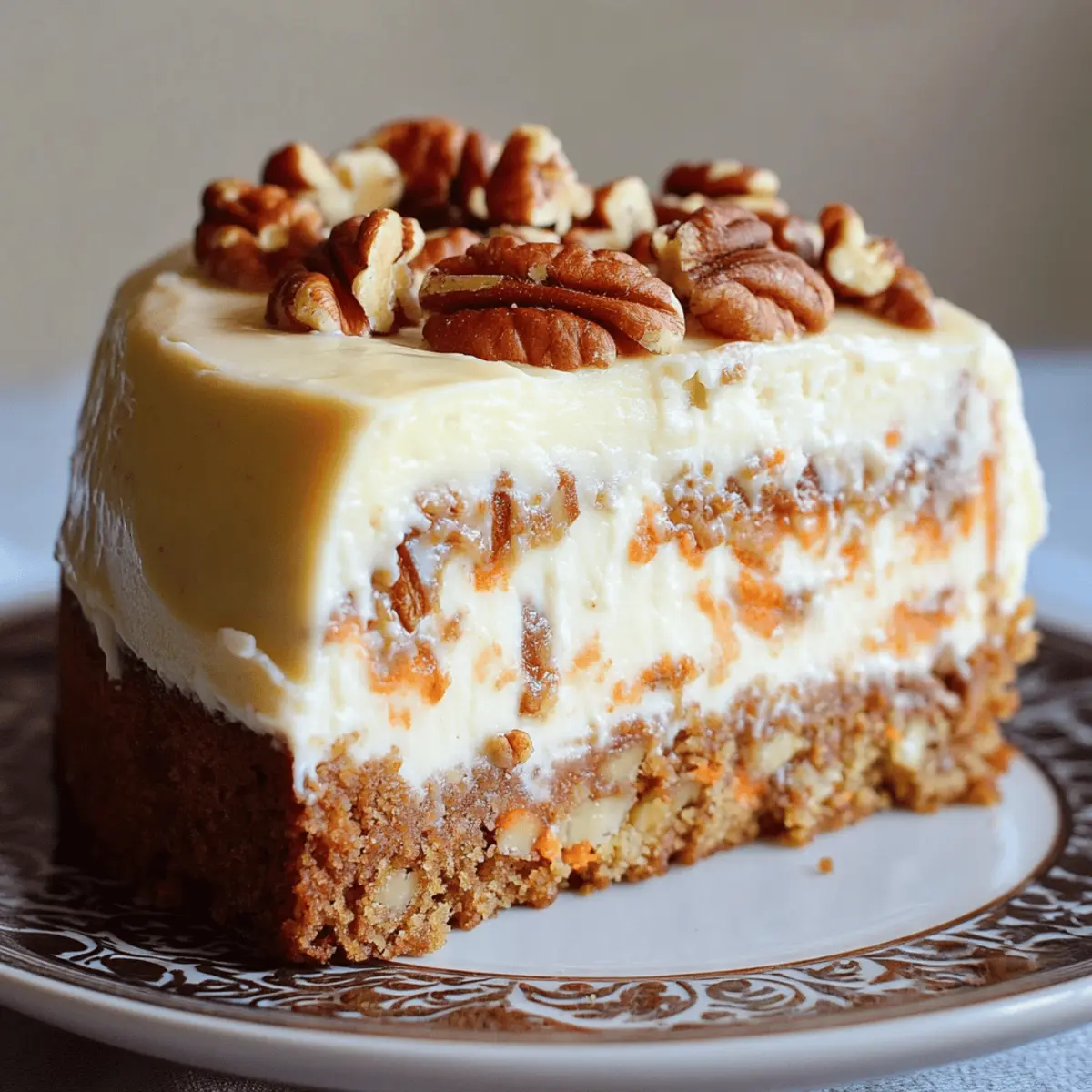 Carrot Cake Cheesecake