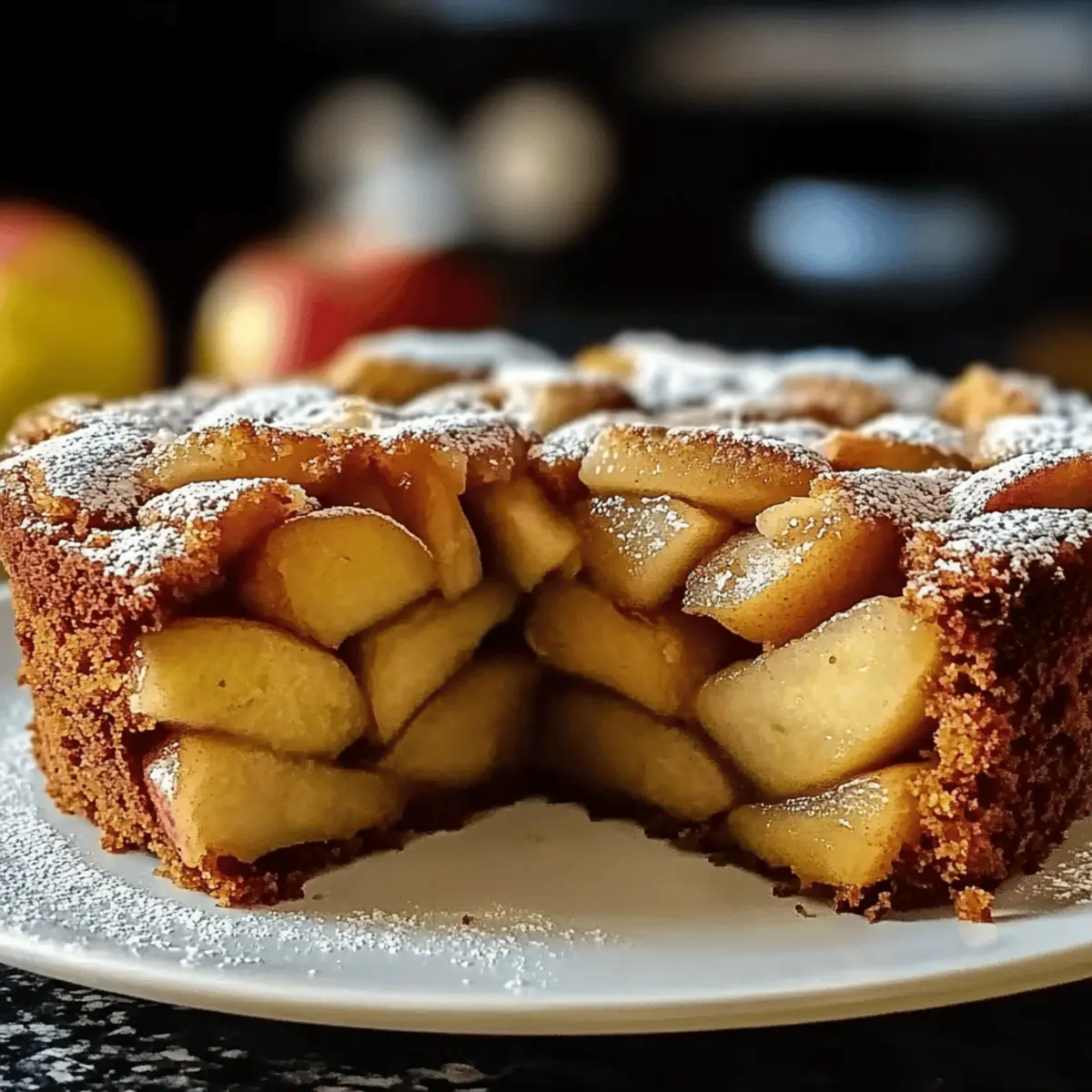 Swedish Apple Cake