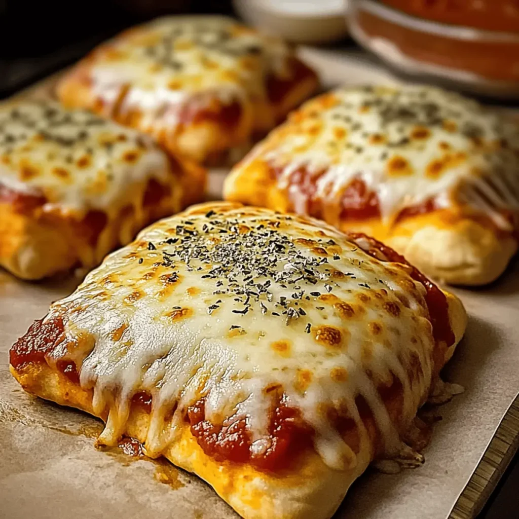 Easy Cheesy Pizza Pockets