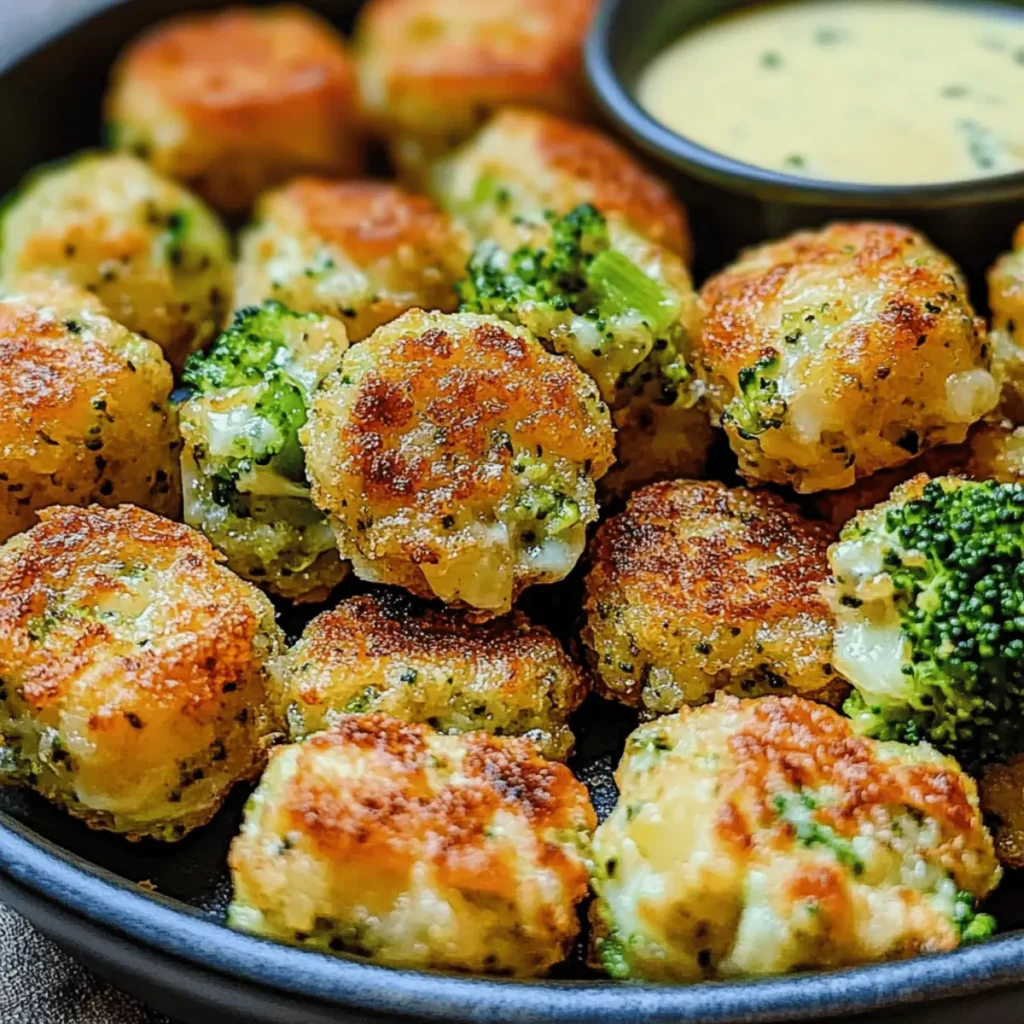 Cheesy Broccoli Tater Tots